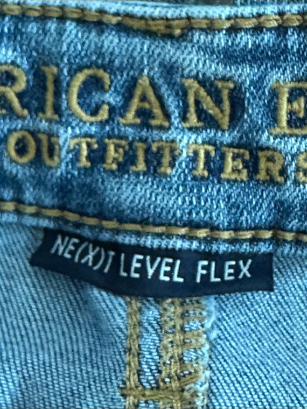 American Eagle Outfitters Mens Jeans Slim Fit 34x34 Light Pre Owned Cut A1-002 - Picture 8 of 11